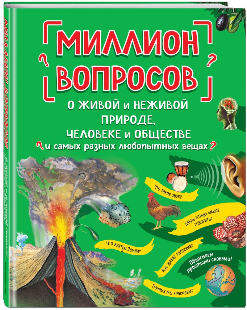 Миллион вопросов о живой и неживой природе, человеке и обществе и самых разных любопытных вещах